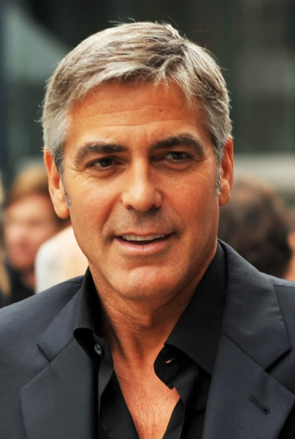 <strong>George Clooney</strong>. Bild von Michael Vlasaty.