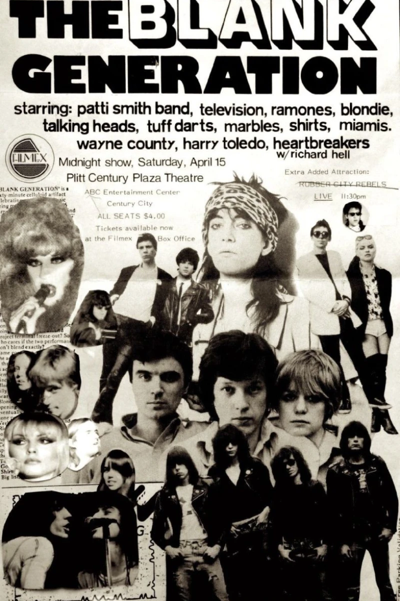 The Blank Generation Poster