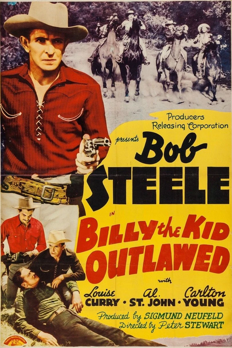 Billy the Kid Outlawed Poster