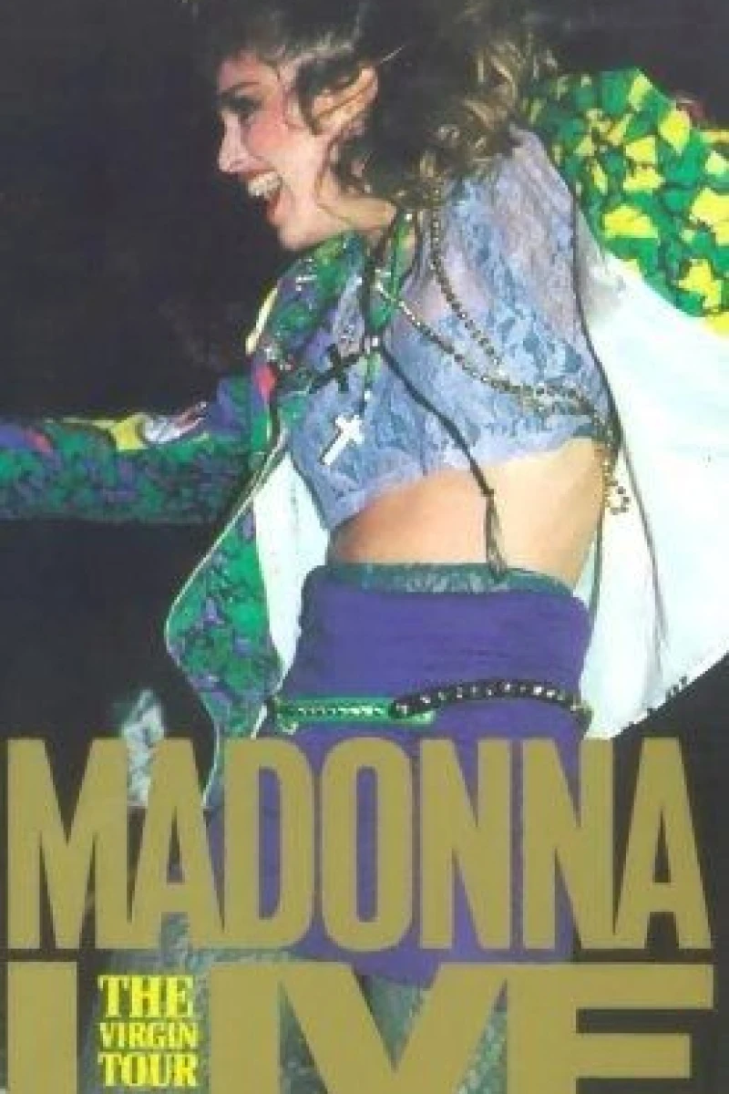Madonna The Virgin Tour Live Poster