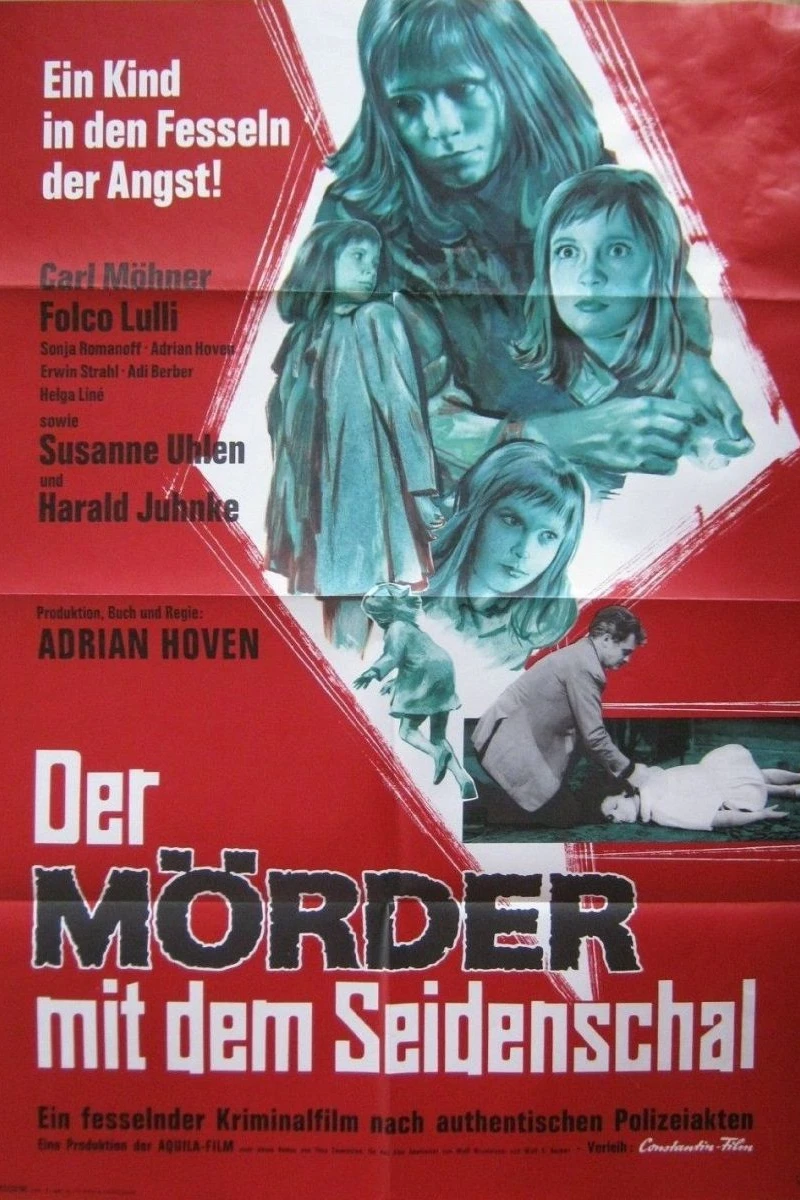 Der Mörder mit dem Seidenschal Poster