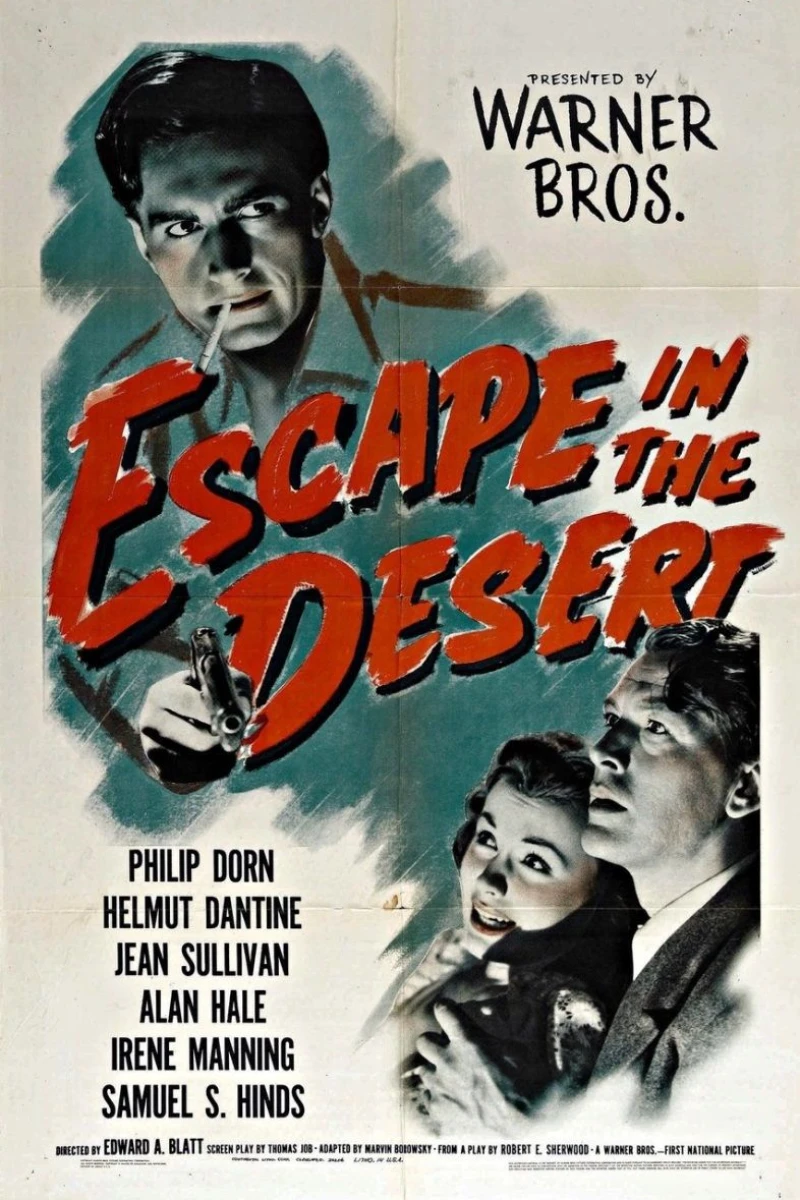Escape in the Desert Poster