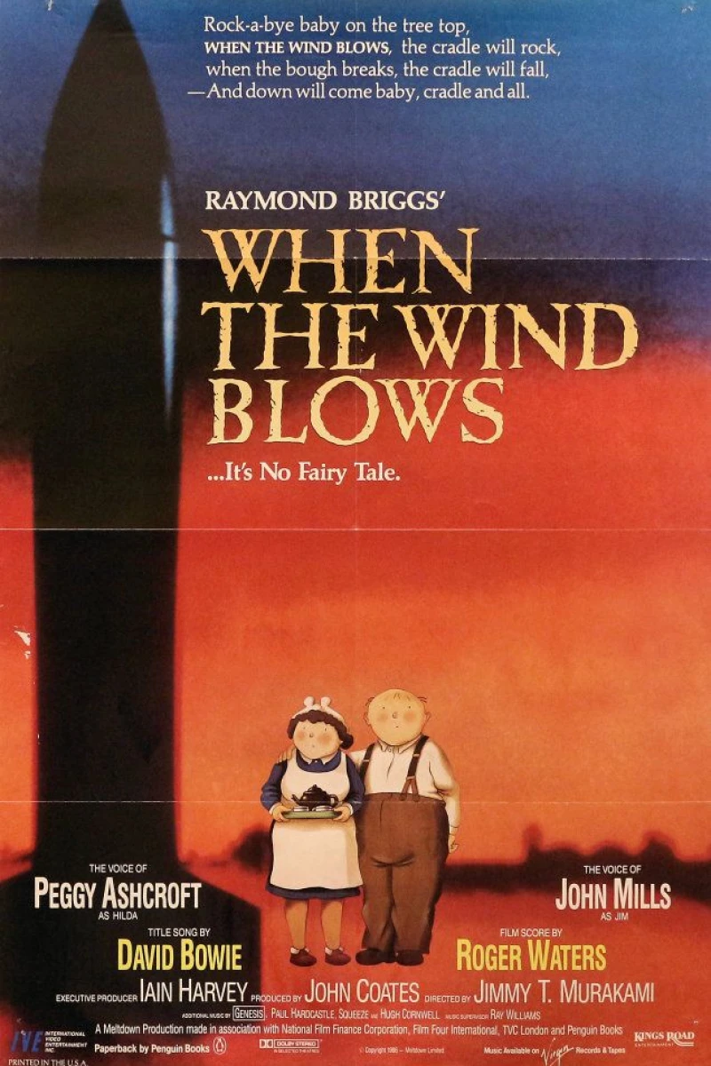 Wenn der Wind weht Poster