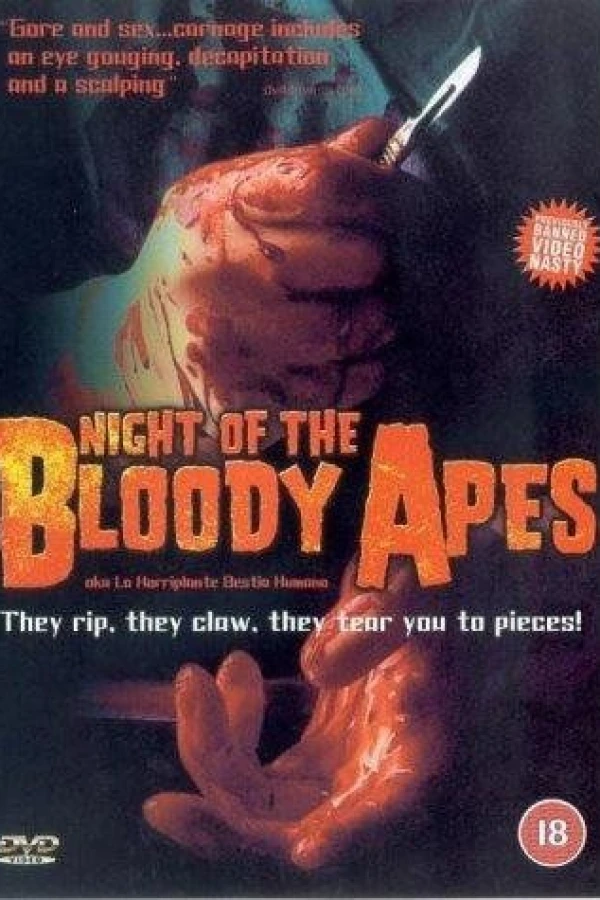 Night of the Bloody Apes Poster