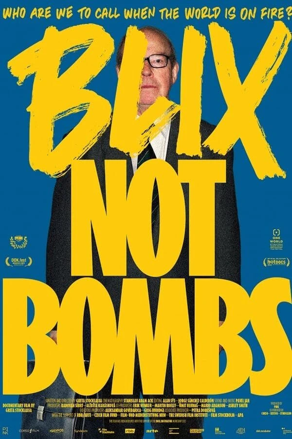 Blix Not Bombs Poster