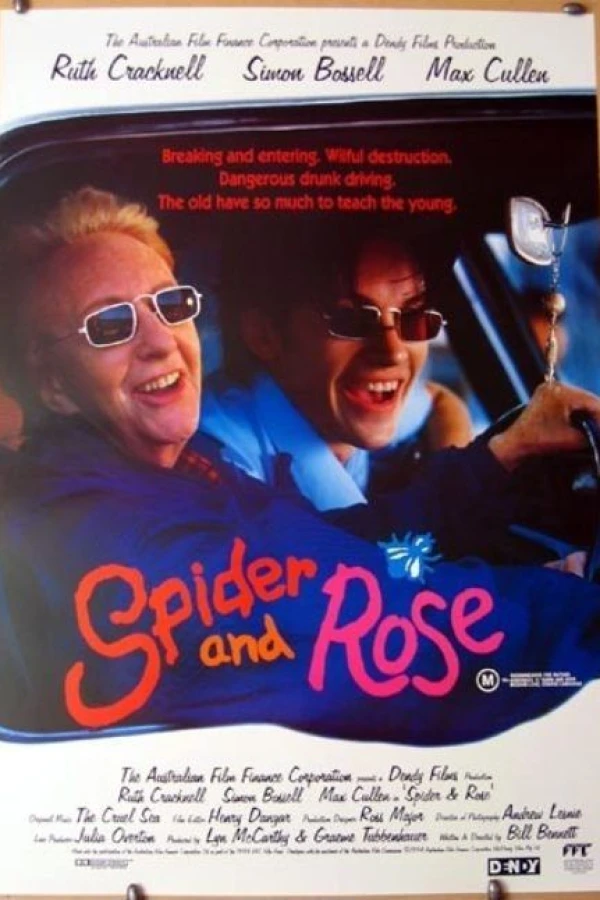 Spider Rose Poster