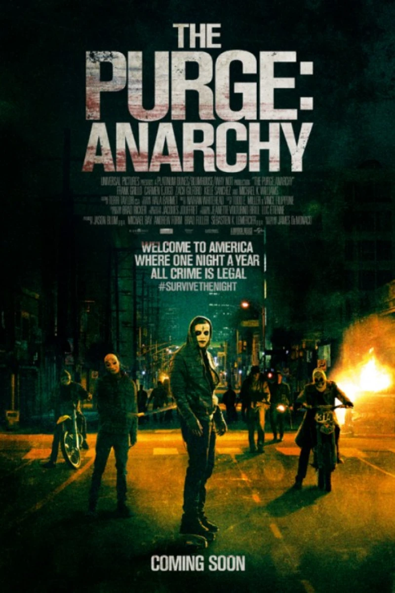 The Purge 2 - Anarchy Poster