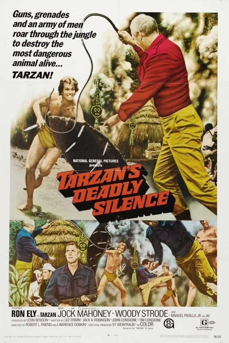 Tarzan's Deadly Silence Poster