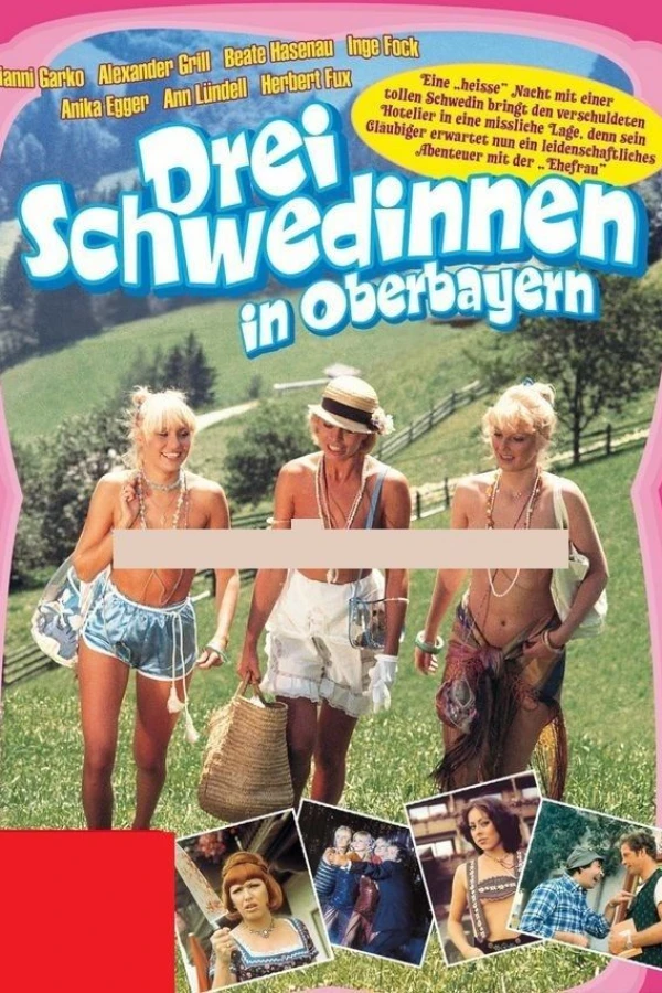 3 Schwedinnen in Oberbayern Poster