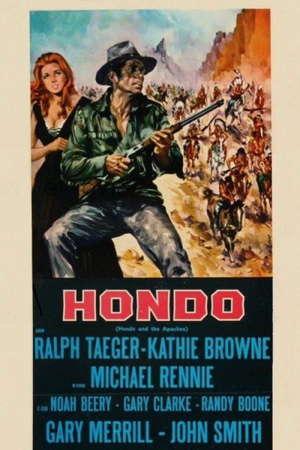 Hondo und die Apachen Poster
