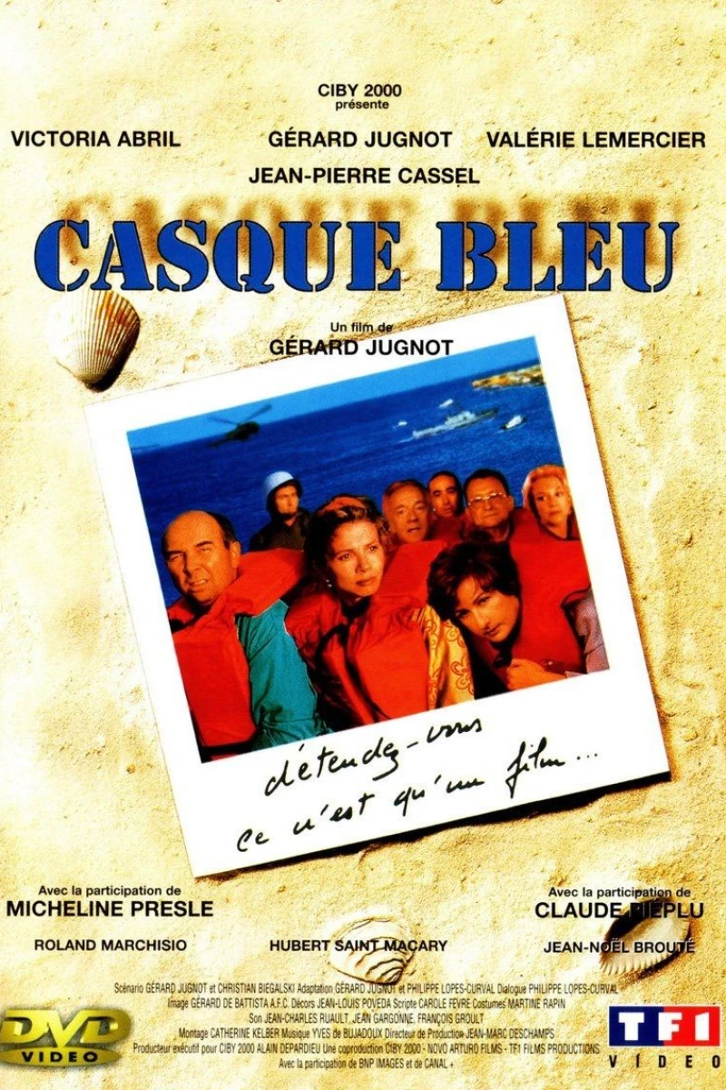 Casque bleu Poster