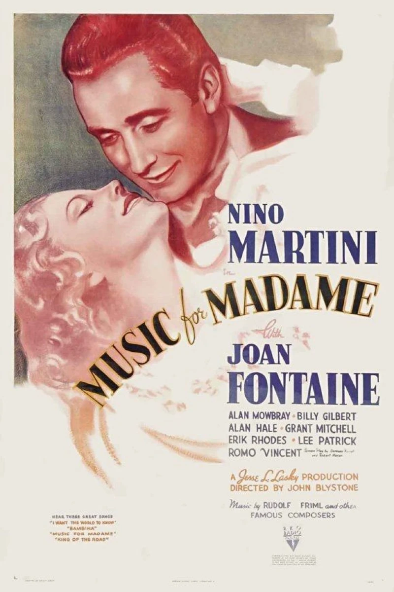 Music for Madame Poster