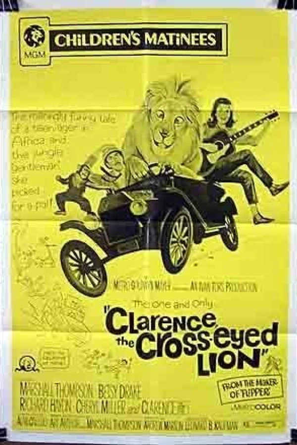 Clarence, the Cross-Eyed Lion Poster