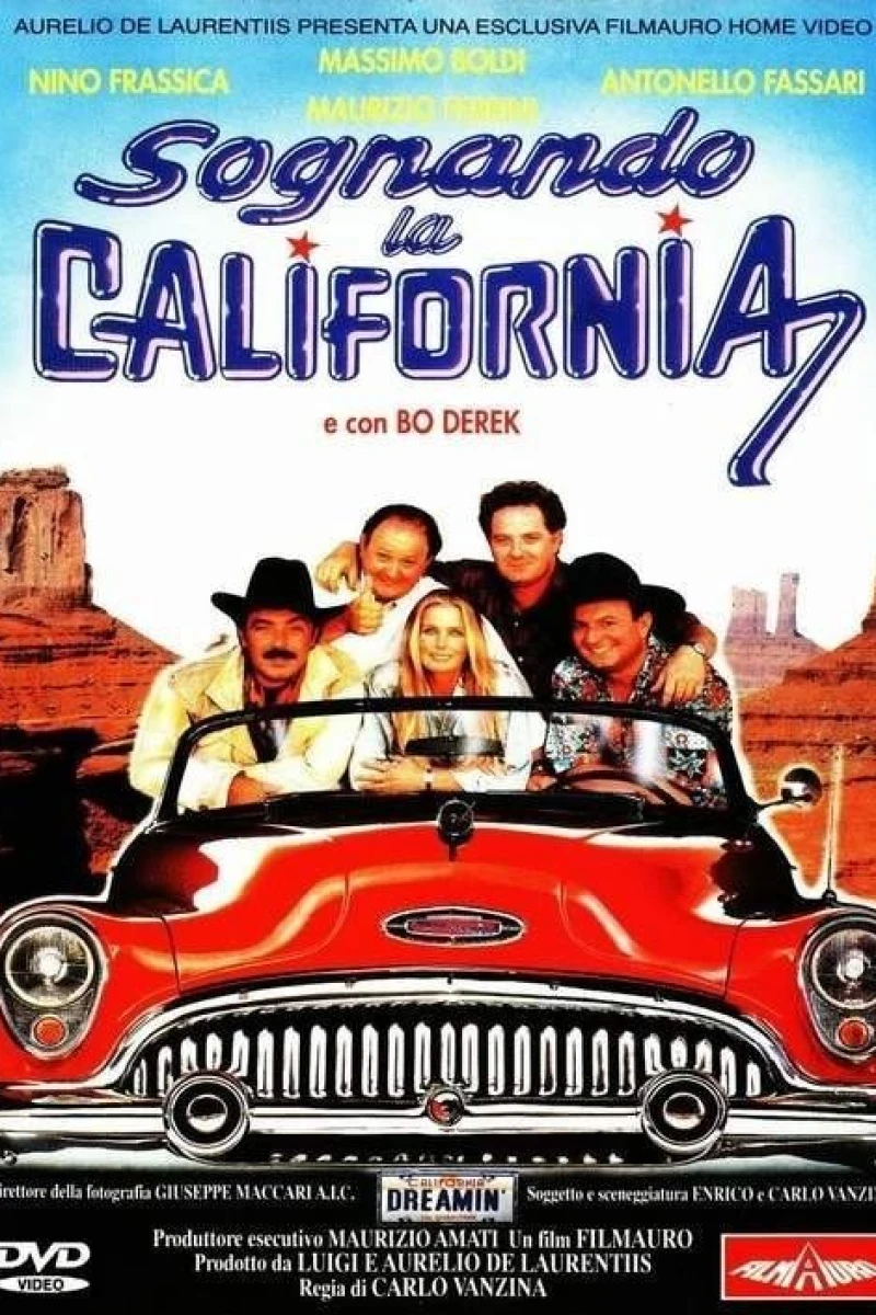 Sognando la California Poster