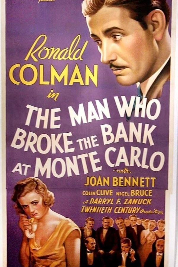 The Man Who Broke the Bank at Monte Carlo Poster
