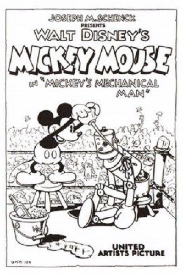 Mickey's Mechanical Man Poster