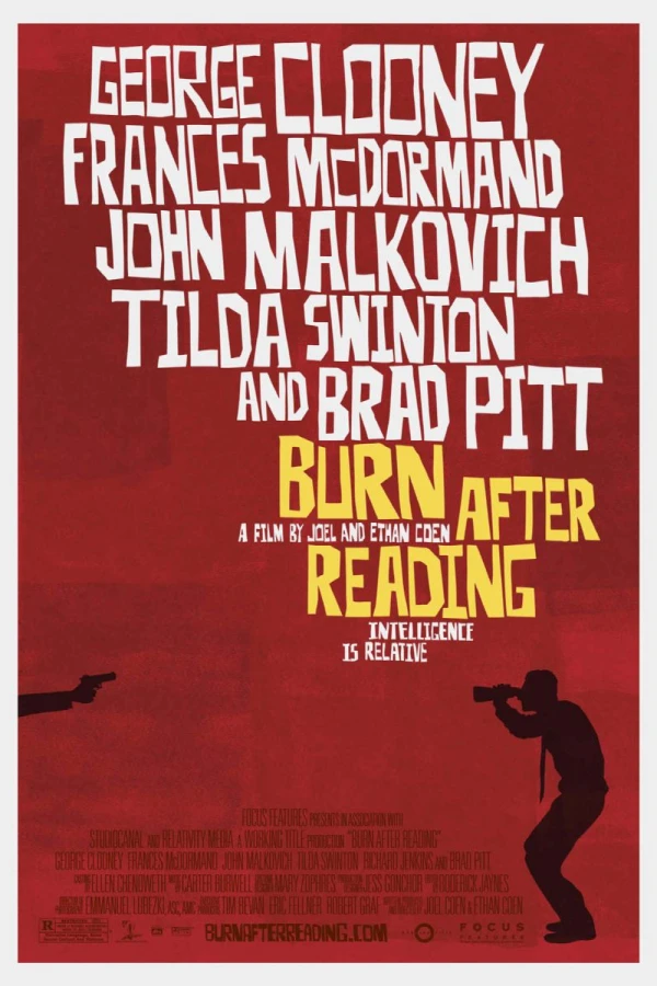 Burn After Reading - Wer verbrennt sich hier die Finger? Poster
