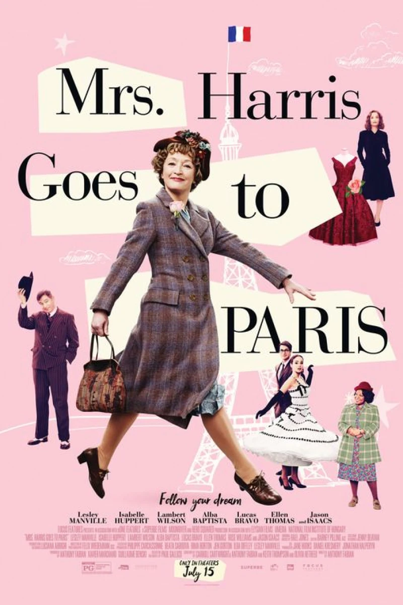 Mrs. Harris und ein Kleid von Dior Poster