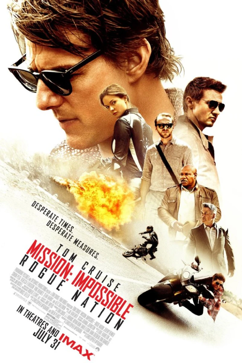 MI-5 - Mission Impossible-Rogue Nation Poster