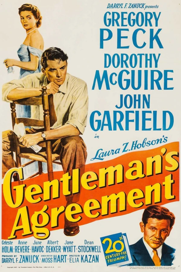 Gentleman's Agreement Poster