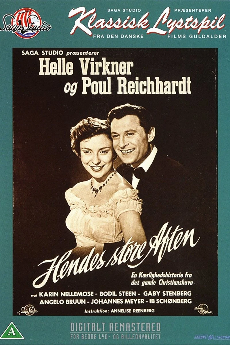 Hendes store aften Poster