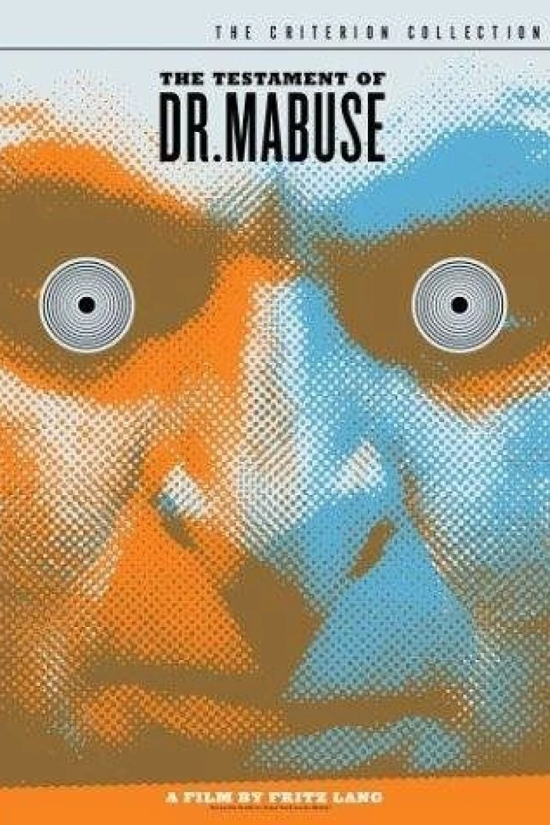 The Testament of Dr. Mabuse Poster