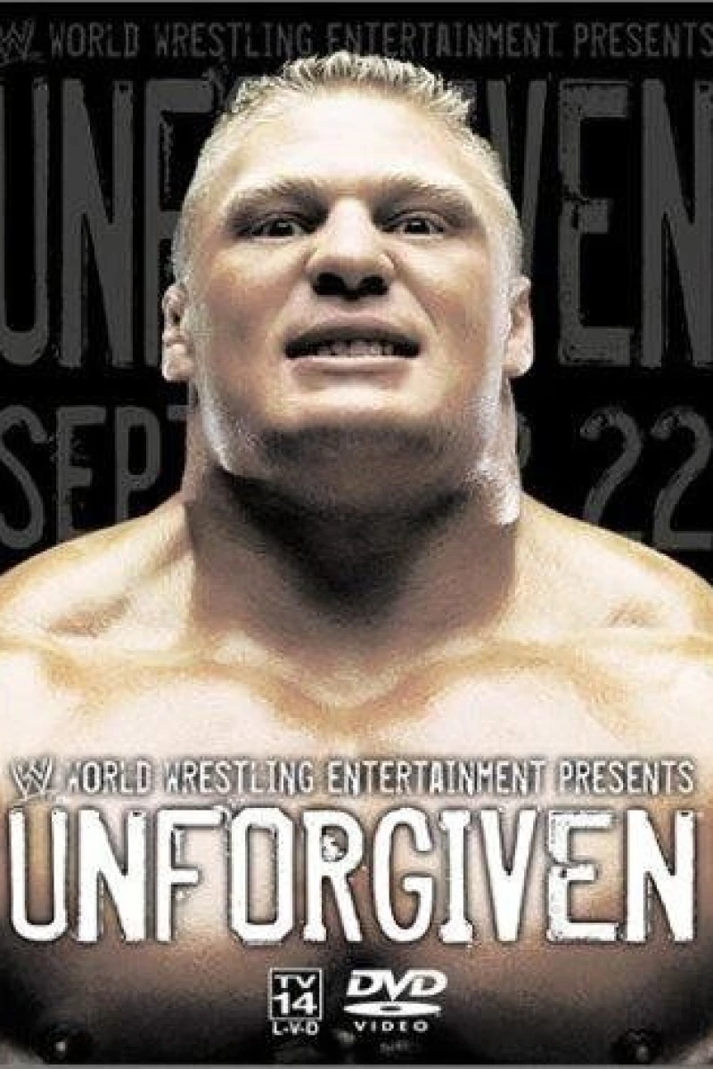 WWE Unforgiven Poster