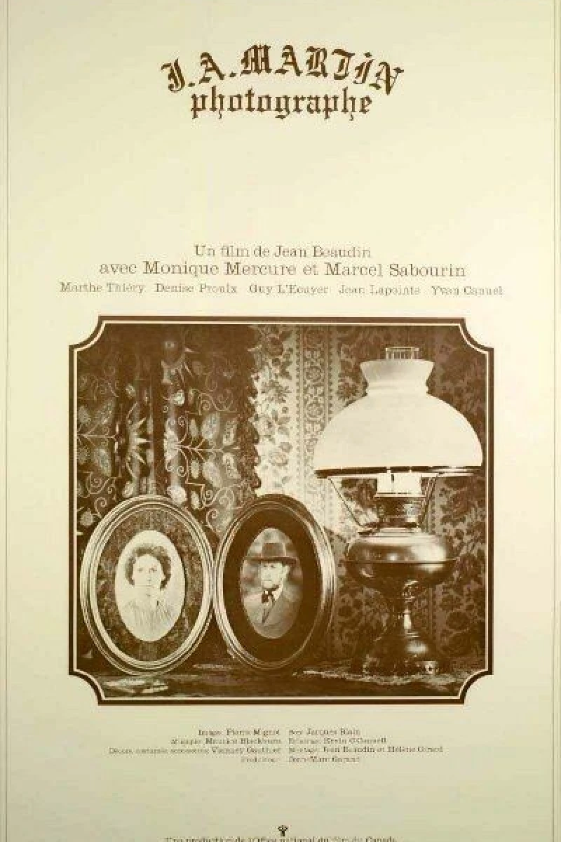 J.A. Martin photographe Poster