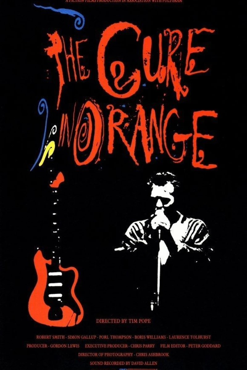 The Cure in Orange Poster