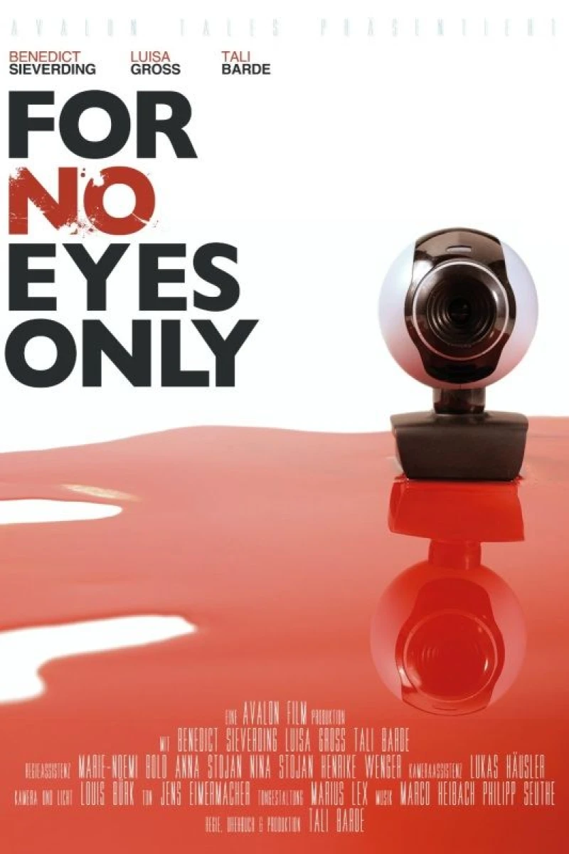 For No Eyes Only Poster
