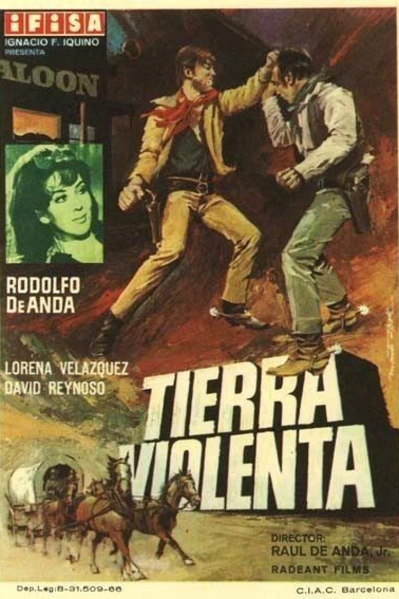 Tierra de violencia Poster