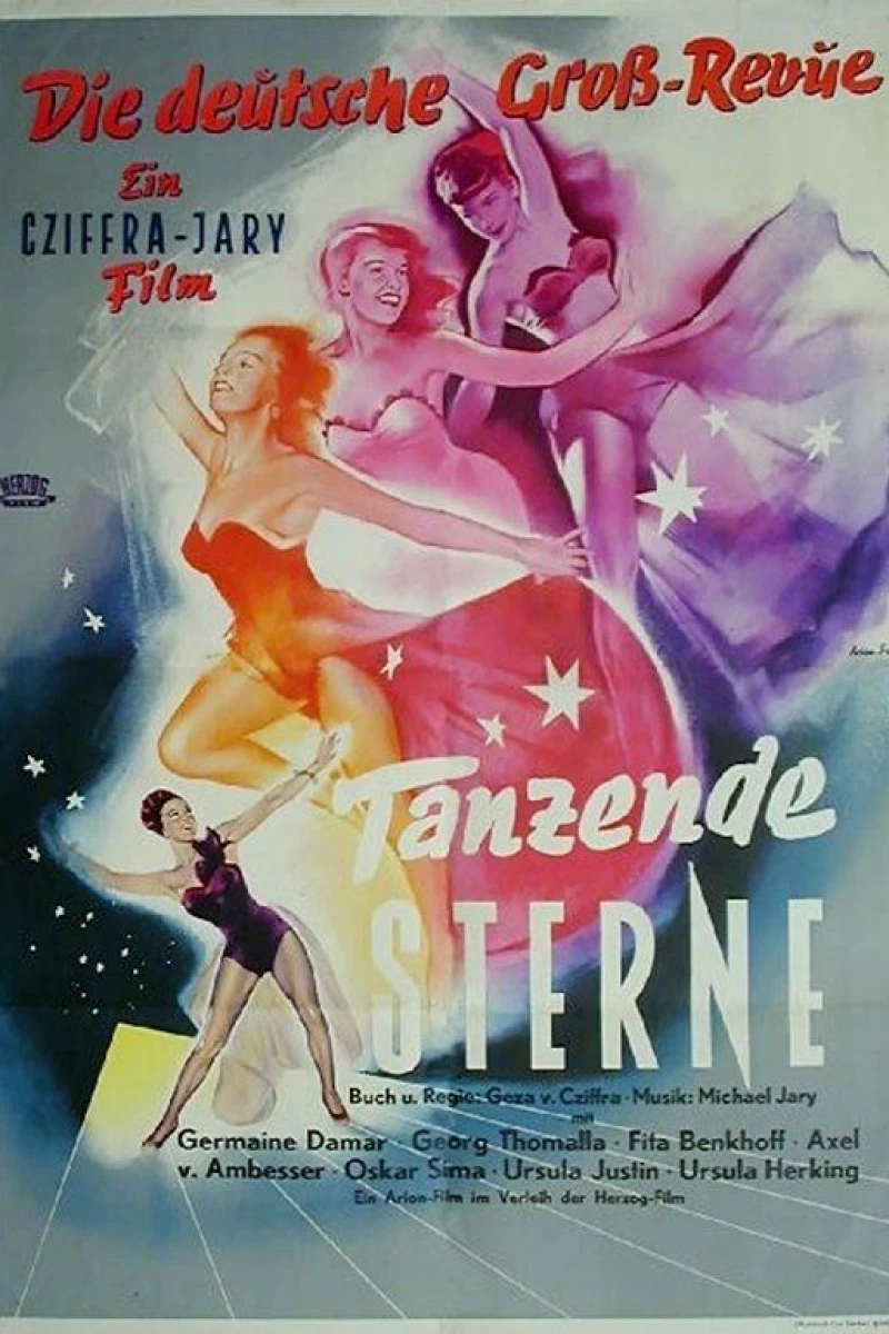 Tanzende Sterne Poster