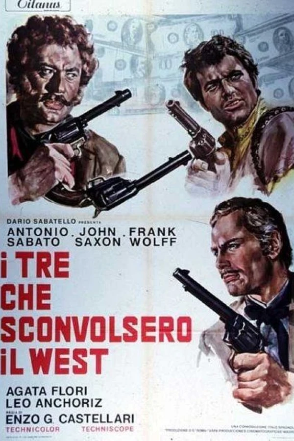 I tre che sconvolsero il West (Vado, vedo e sparo) Poster