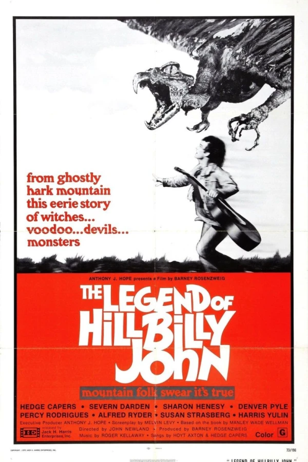 The Legend of Hillbilly John Poster