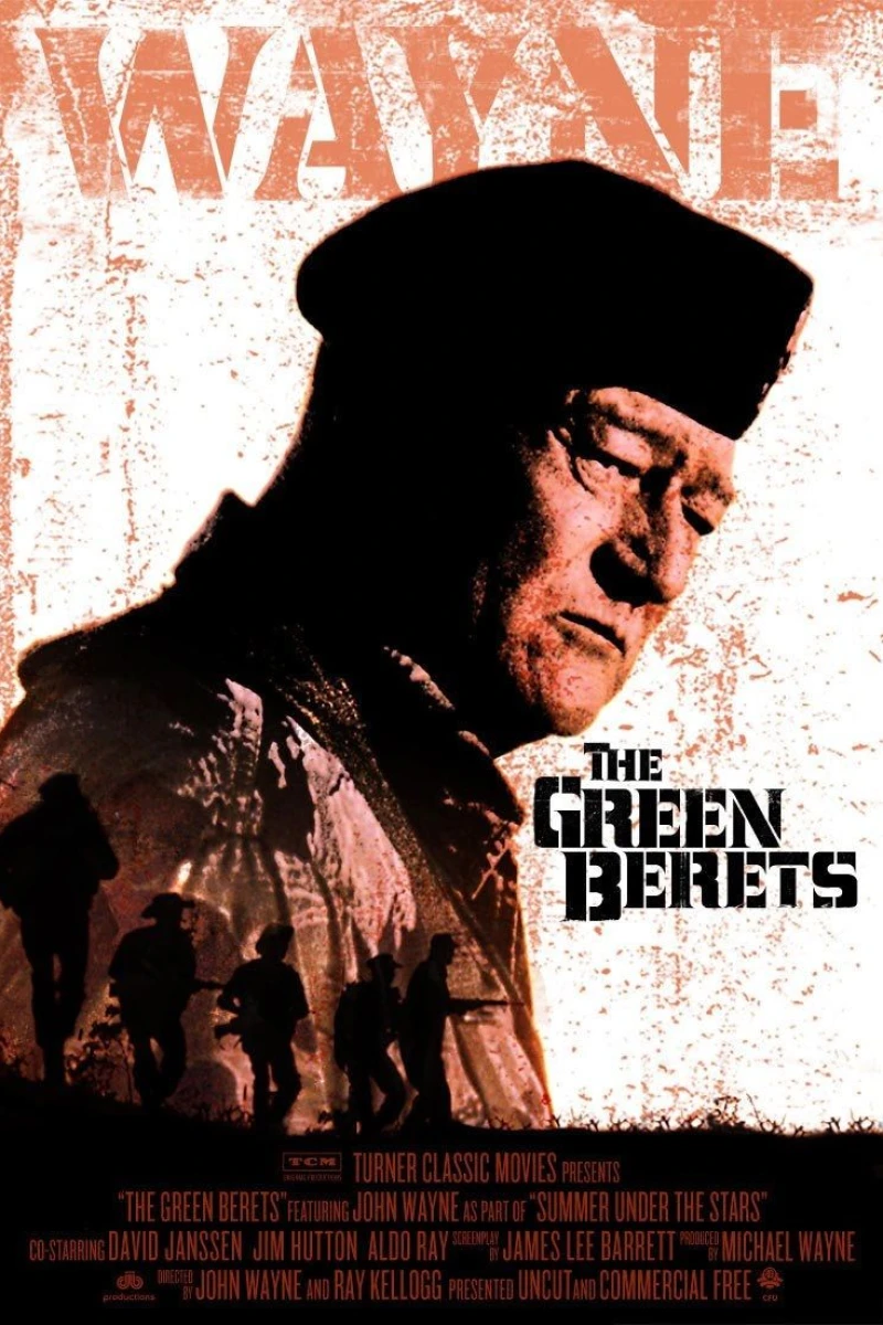 Die gruenen Teufel - The Green Berets Poster