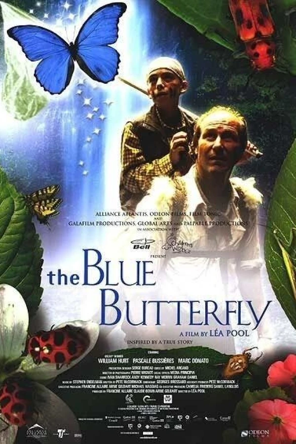 The Blue Butterfly Poster
