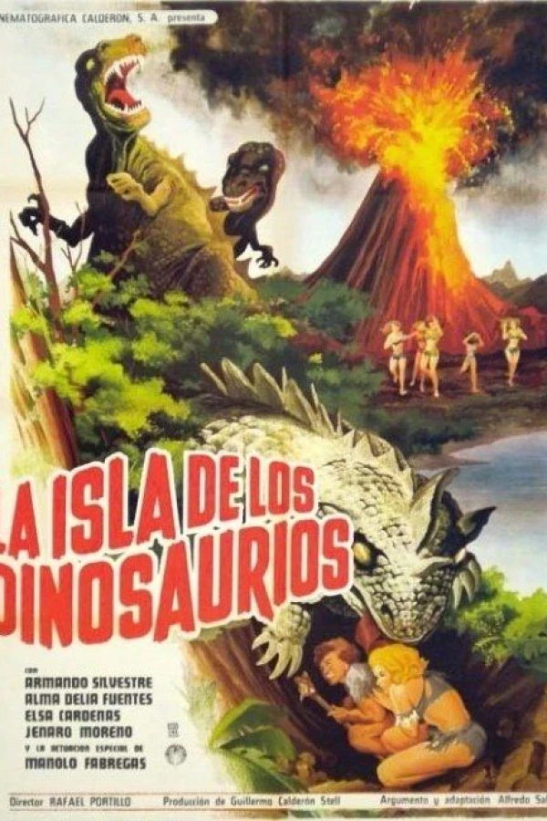 La isla de los dinosaurios Poster