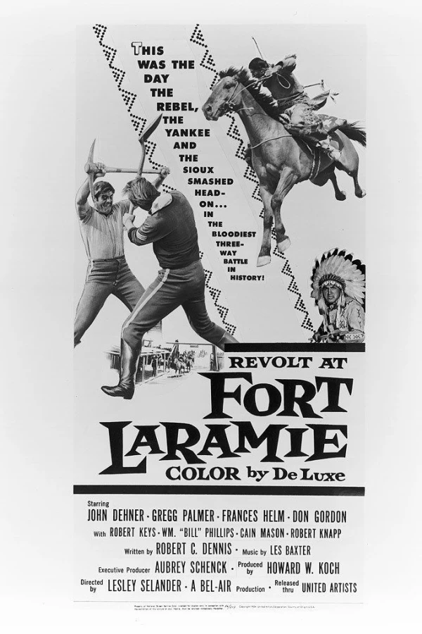 Revolt at Fort Laramie Poster