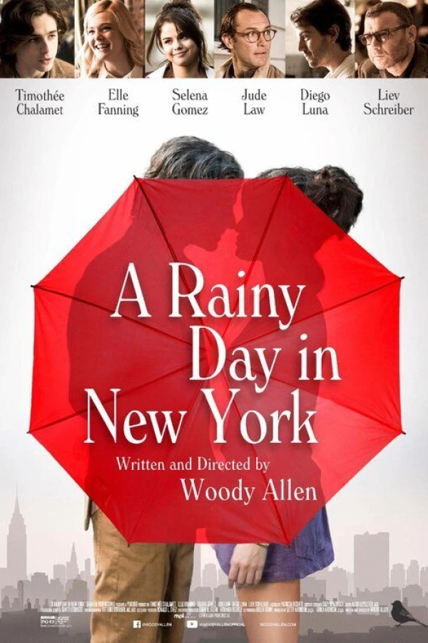 A Rainy Day in New York Poster