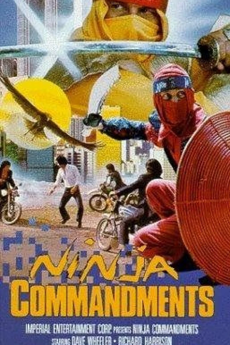 Ninja Commandments Poster