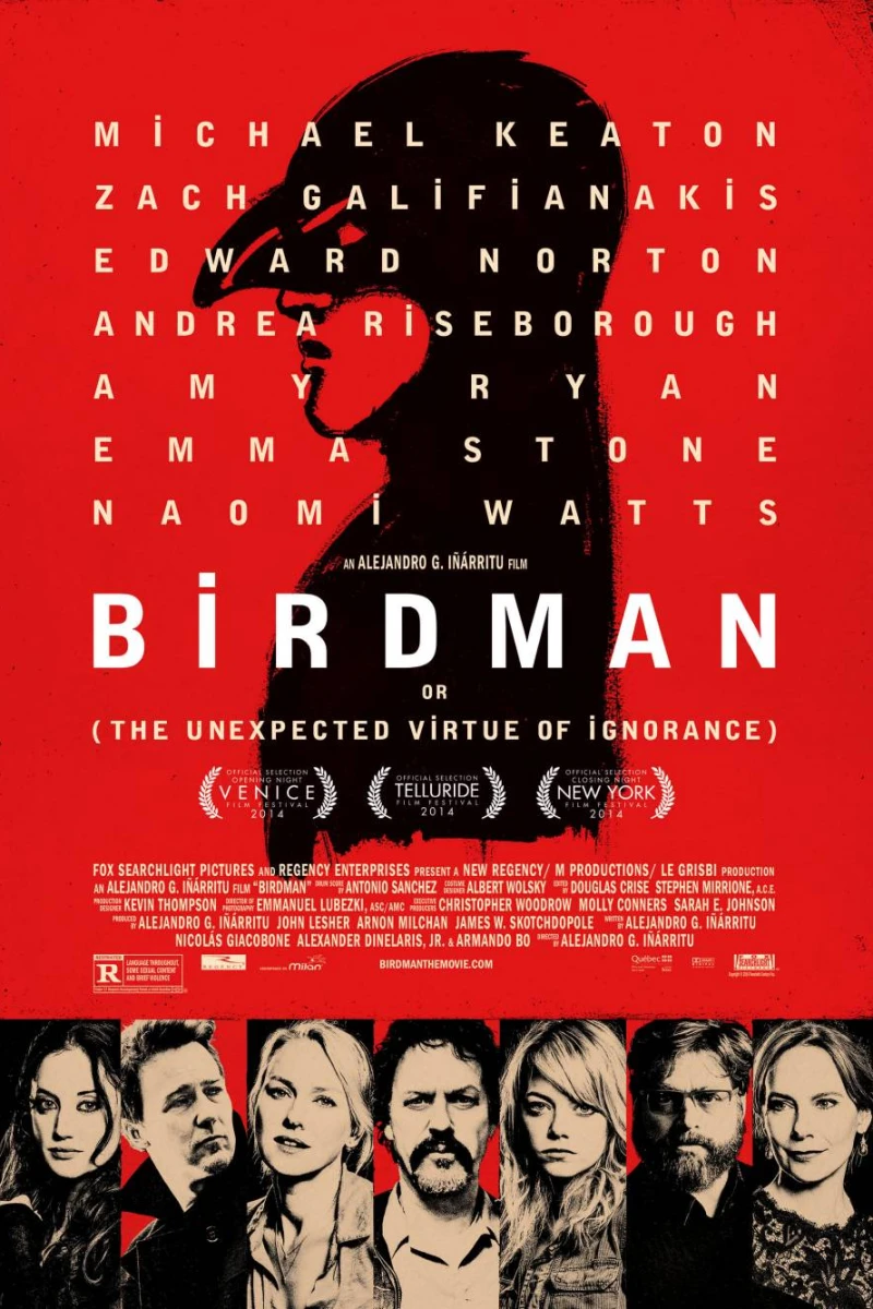 Birdman oder (Die unverhoffte Macht der Ahnungslosigkeit) Poster