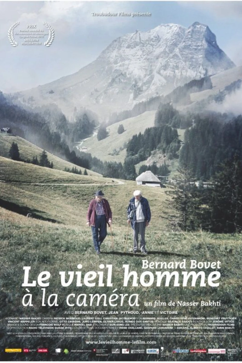 Bernard Bovet le vieil homme à la caméra Poster