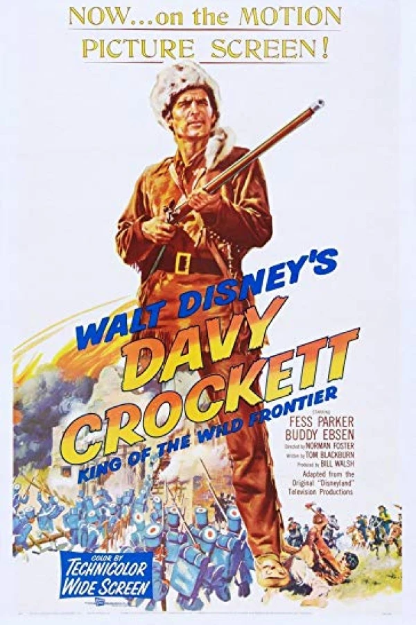 Davy Crockett, König der Trapper Poster