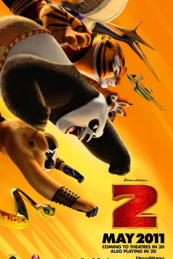 Kung Fu Panda 2 - Doppelt bärenstark Poster