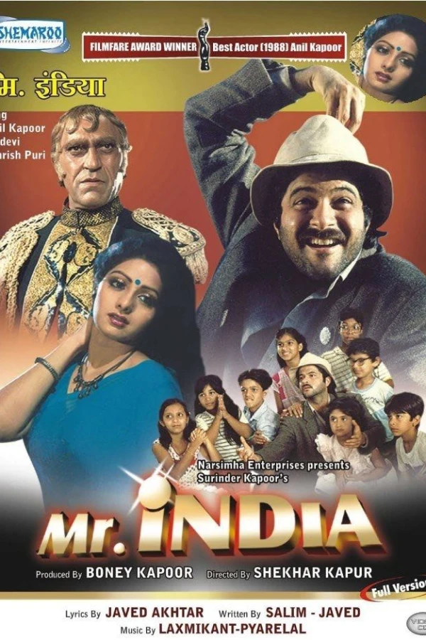 Mr. India - Der unsichtbare Held Poster