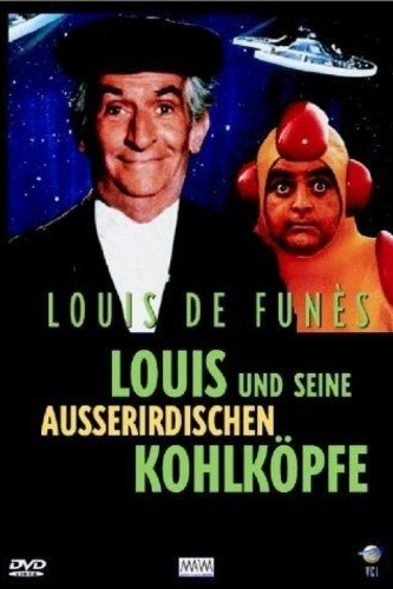 Louis de Funès und seine ausserirdischen Kohlköpfe Poster
