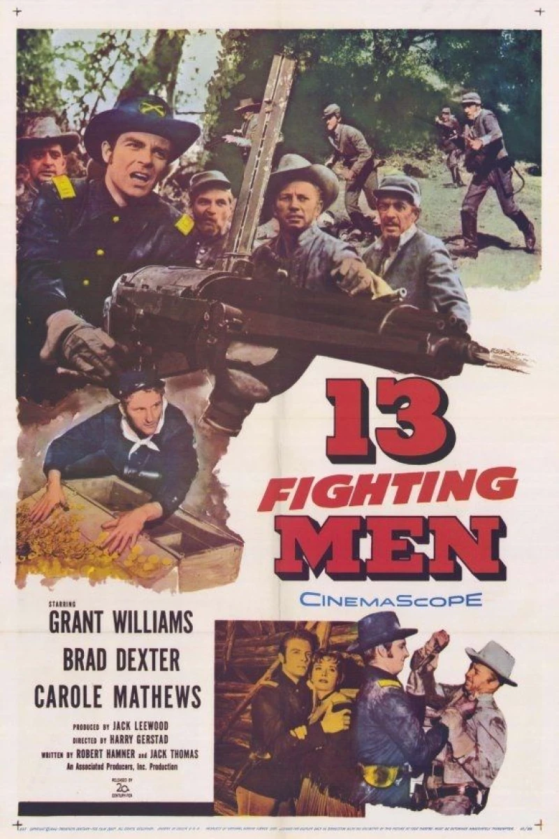 13 Fighting Men Poster