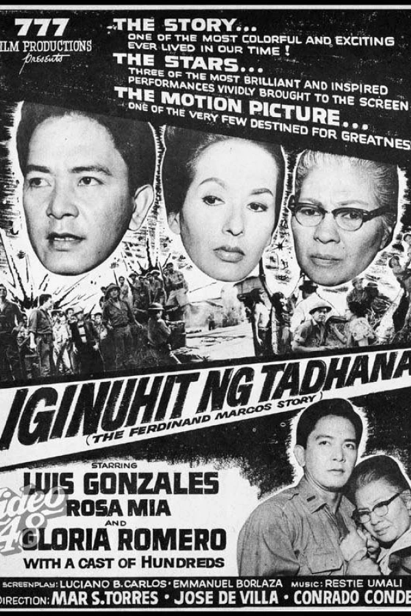 Iginuhit ng Tadhana: The Ferdinand E. Marcos Story Poster