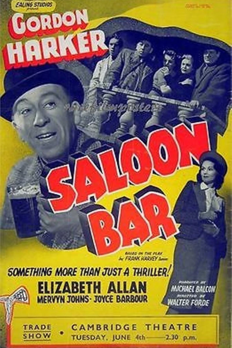 Saloon Bar Poster