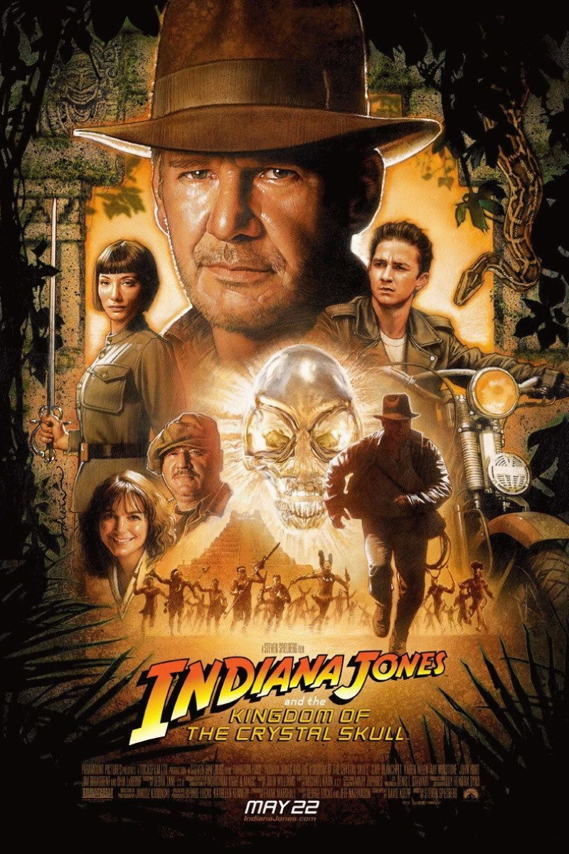 Indiana Jones 4 - Das Königreich des Kristallschädels Poster